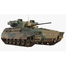 3D model Japanese Type 89 IFV Tank